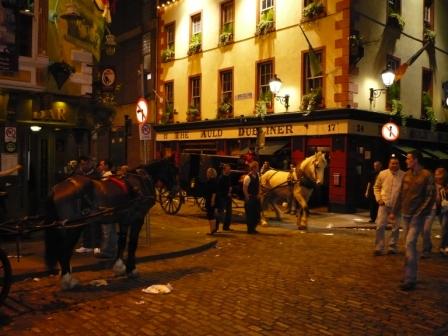 Dublin by night