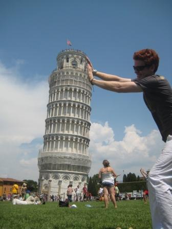 Pushing the leaning tower