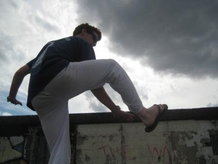 Berlin Wall Climb