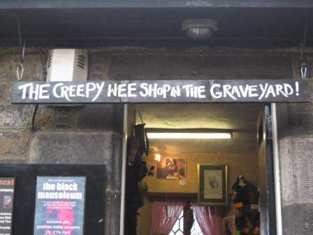 The Creepy Wee Shop in the Graveyard